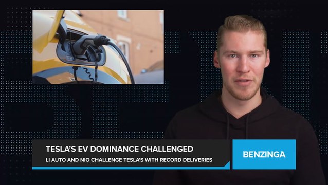 Tesla faces increased competition in China as Li Auto and Nio report surging sales