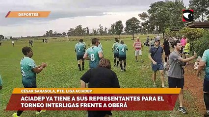 ACIADEP ya tiene a sus representantes para el torneo Interligas frente a Oberá