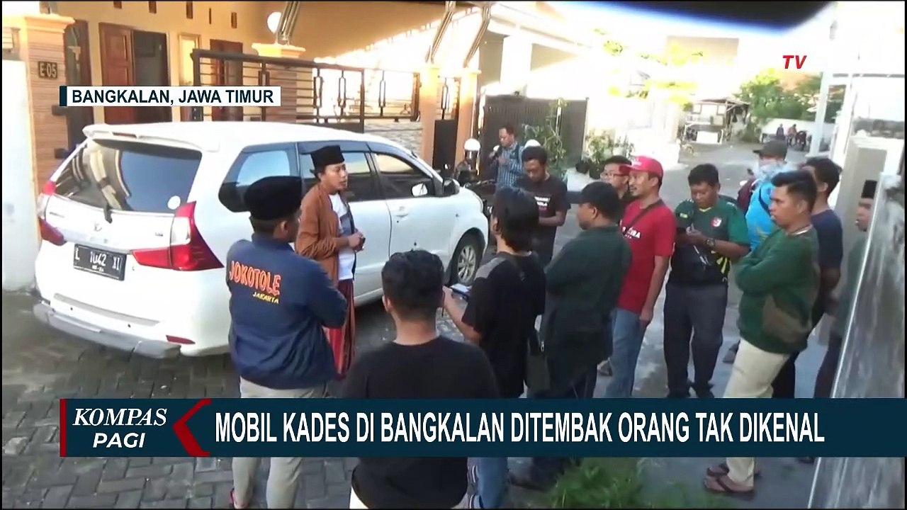 Mobil Kepala Desa Bangkalan Ditembak Orang Tak Dikenal