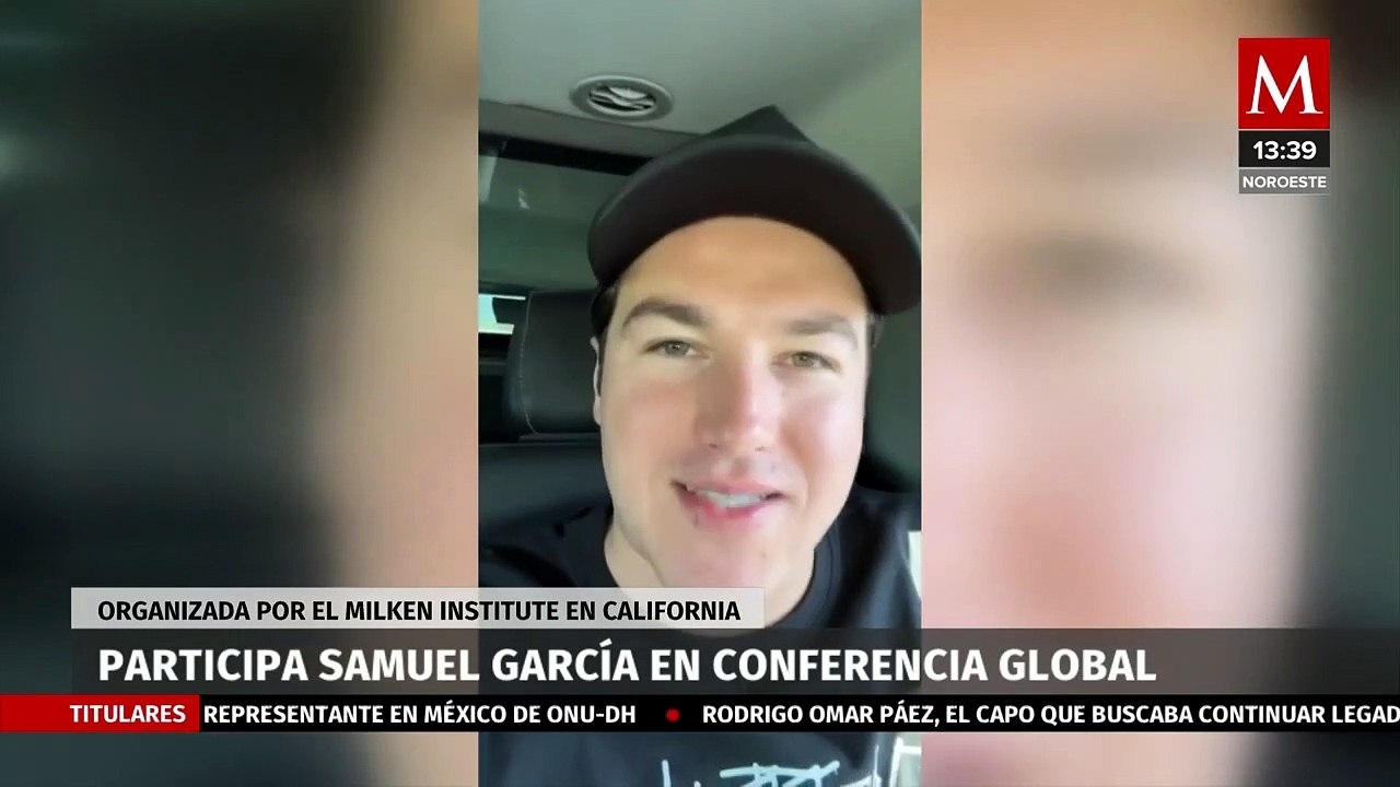 Samuel García inicia gira de trabajo en California para atraer inversión a Nuevo León