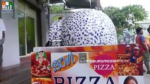 #NeverSeenBefore   Wood Fried Pizza   Ladino Garden Pizza   Rare Street Food All Around the World