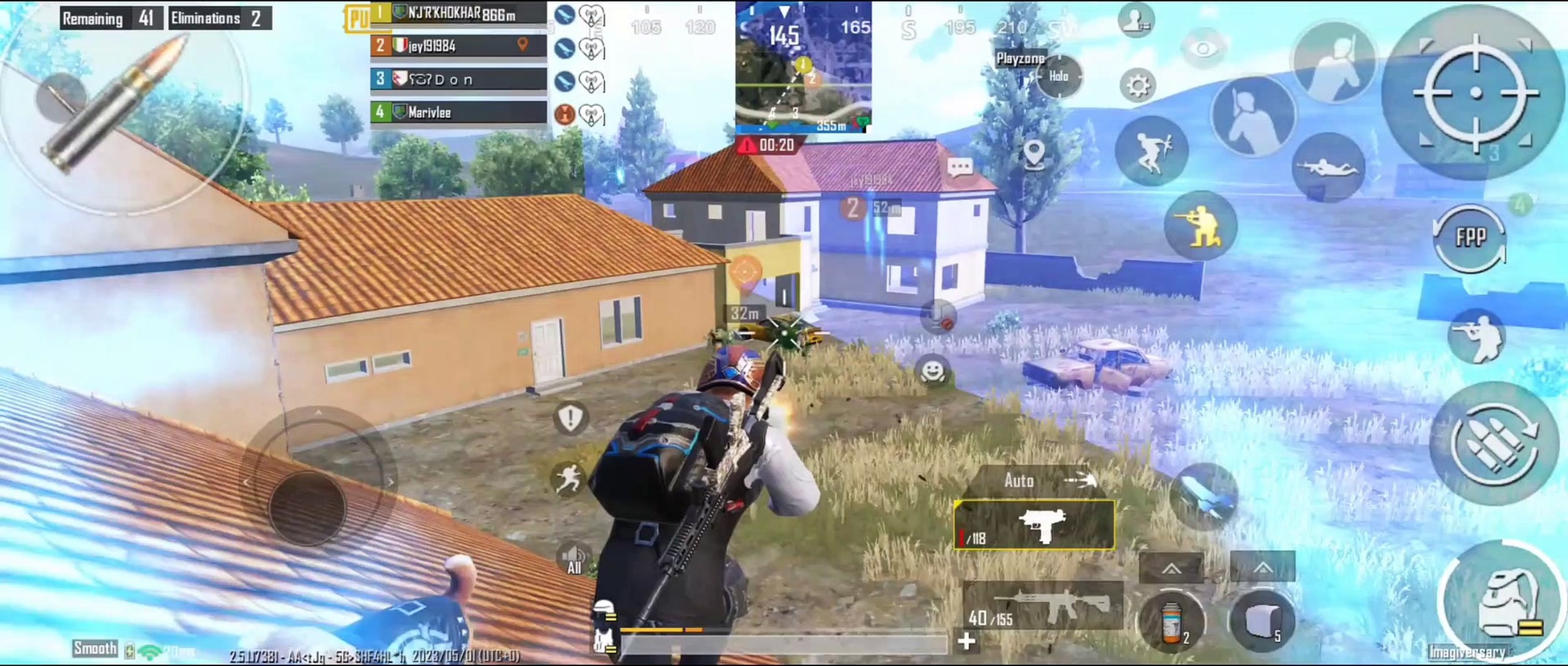⁣BGMI pubg mobile Chicken Dinner in Erangle Map After very Long Time.