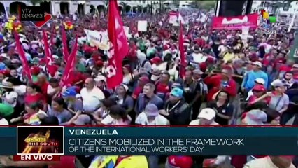 Venezuela: Citizens rallied in the streets to celebrate International Workers' Day
