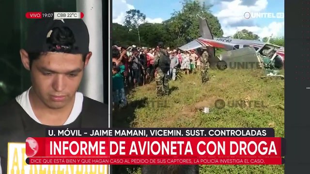 El piloto de la avioneta que cayó en San Ignacio tiene 22 años y transportaba casi 500 kilos de cocaína