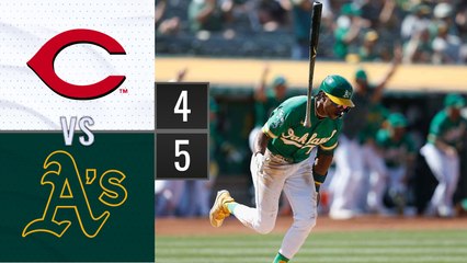 Resumen Rojos de Cincinnati vs Atléticos de Oakland | MLB 30-04-2023
