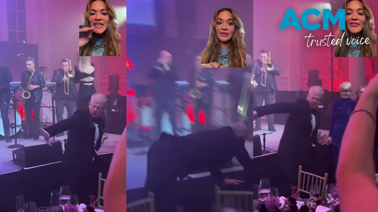 "Find this man": Adelaide man's dance moves goes viral after wowing Rita Ora with "the worm"