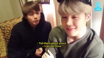 [ENG SUB] BTS VLIVE Eat Jin   Chimchim   JK [Eng Sub] (2016.12.16) Eng Sub