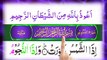 Surah Takwir _ Surah At Takweer _ surah takweer best recitation
