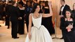 Dua Lipa Arrived at the 2023 Met Gala in Claudia Schiffer's Iconic 1992 Chanel Bridal Tweed Gown