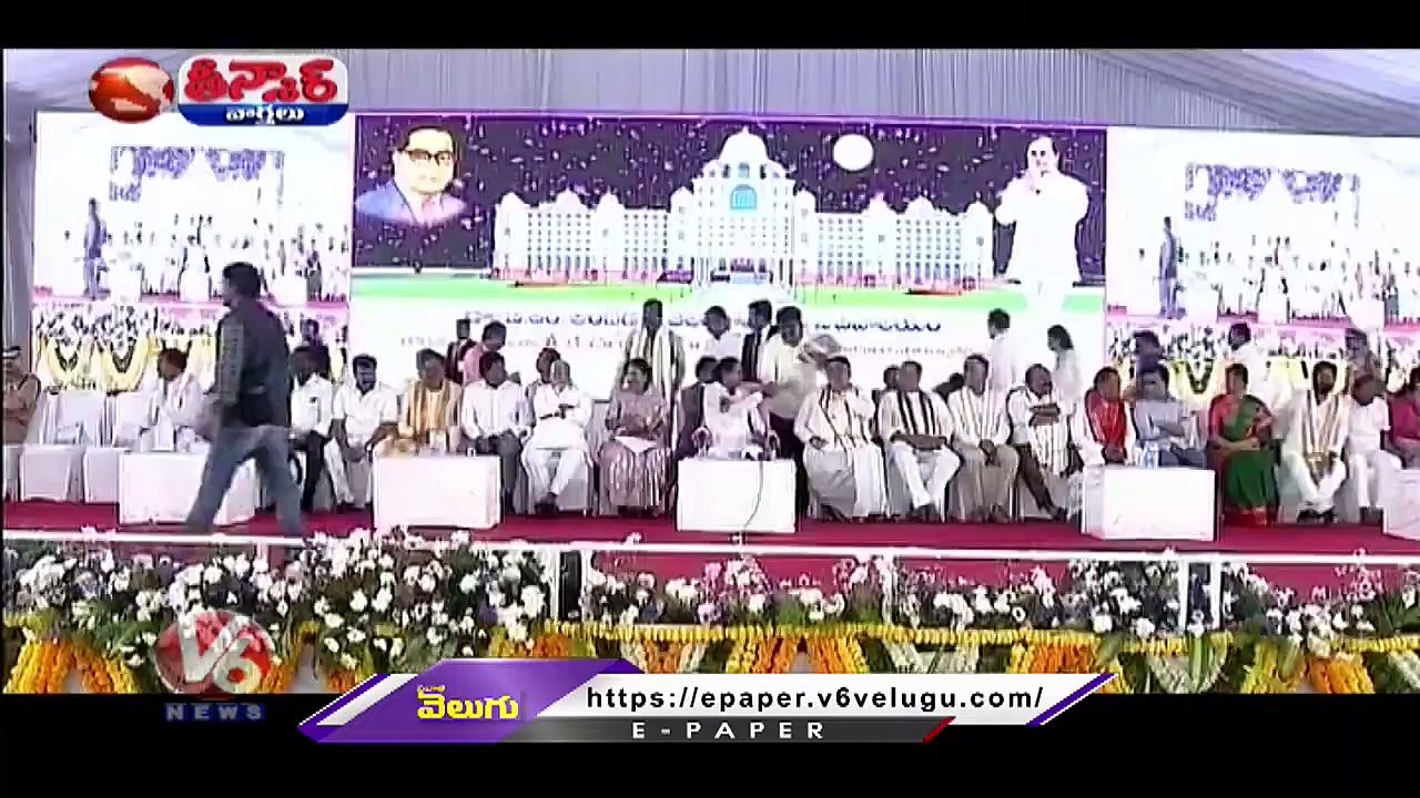 No Entry For V6 Media At New Secretariat Inauguration Ceremony _ KCR _ V6 Teenmaar