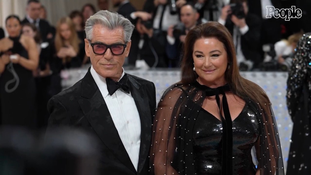 Pierce Brosnan and Wife Keely Shaye Brosnan Hav...