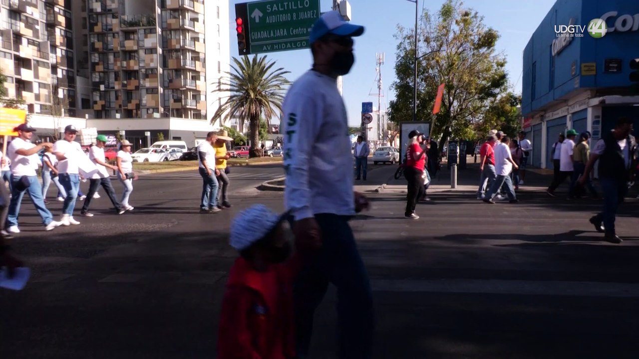 Marchan 8 mil trabajadores en el Día Internacional del Trabajo y exigen mejores salarios