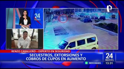 Renzo Caballero sobre aumento de extorsiones: "El problema es que damos mucha información en redes"