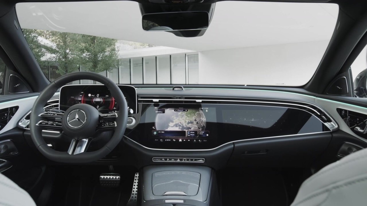 Die neue Mercedes-Benz E-Klasse - das Interieurdesign