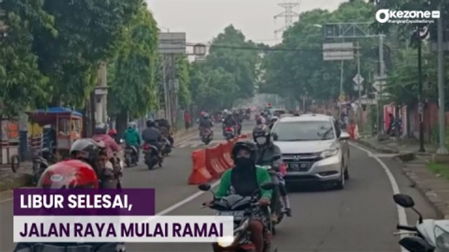 Hari Pertama Sekolah, Begini Situasi Jalan Margonda Raya Arah Jakarta