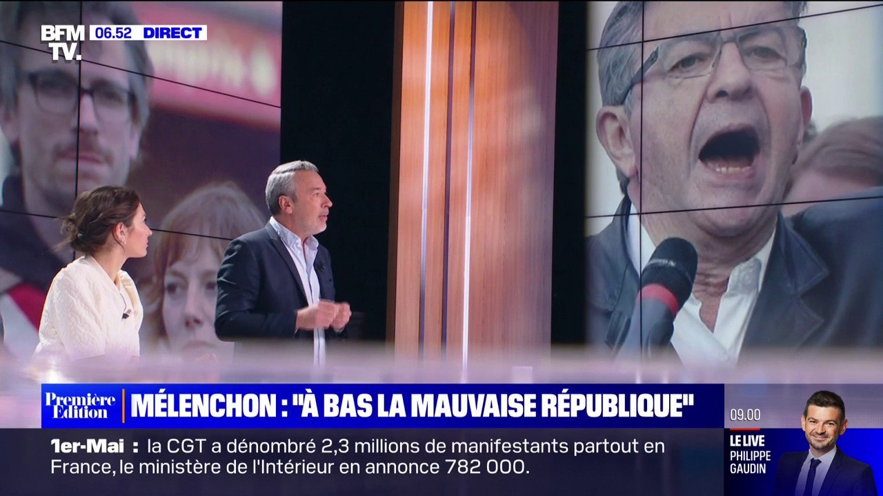 ÉDITO - "À bas la mauvaise république": Jean-Luc Mélenchon "a choisi une nouvelle fois la provocation"