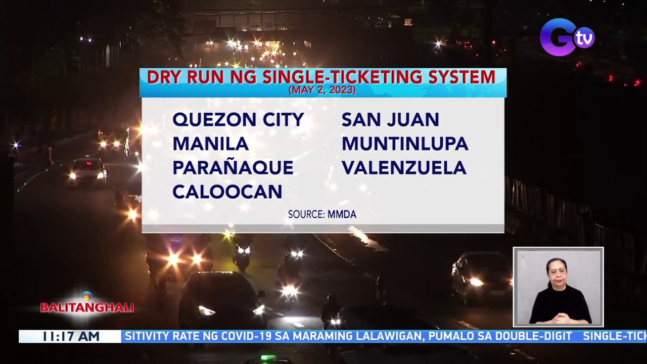 Single-ticketing system, ipinatutupad na sa pitong LGU sa NCR simula ngayong araw | BT