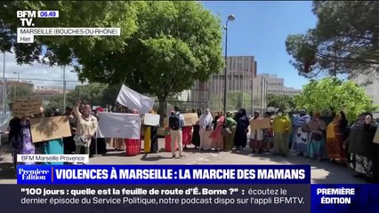 Marseille: des mères en colère manifestent contre les violences dans le quartier Félix Pyat