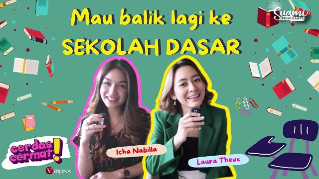 ARIANA & DINDA MAU BALIK LAGI KE SEKOLAH DASAR - ADU CERDAS CERMAT LAURA THEUX - SUAMI PENGGANTI