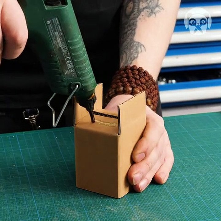 DIY Cardboard Drawer Organizer