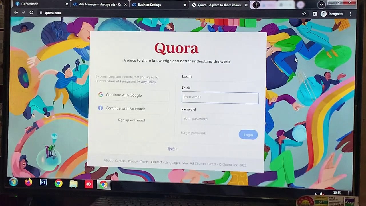 Facebook meta business site #Quora