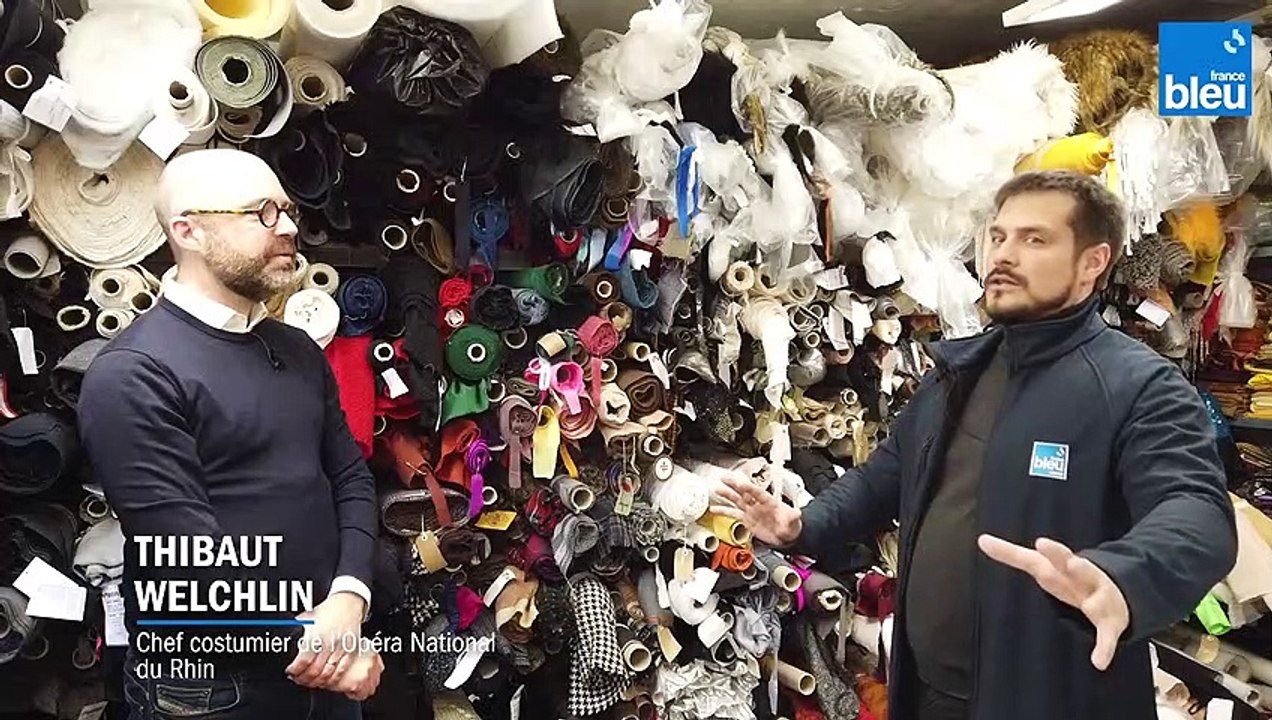 1/5 : présentation de l'atelier des costumes de l'Opéra du Rhin