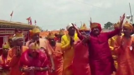 सागर: बारिश पर भारी आस्था,महायज्ञ में महाकुंभ जैसा दृश्य,देखें Video