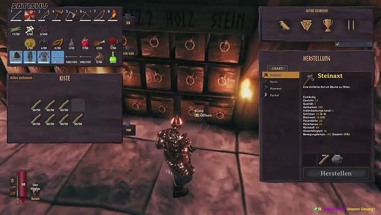 Dunkle Krypta mit heißem Eisen. Valheim #120