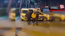 İstanbul'da eski damat, kayınpederinin arabasını parçaladı