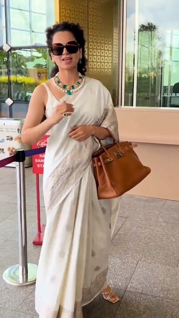 ⁣After a very long time #KanganaRanaut spotted at Mumbai airport.