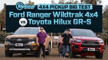Ford Ranger Wildtrak 4x4 vs Toyota Hilux GR-S: 4x4 Pickup Big Test | Top Gear Philippines