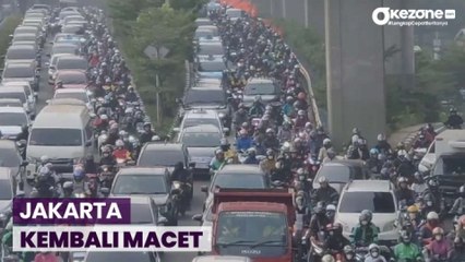 Jakarta Kembali Dilanda Kemacetan Pasca Libur Lebaran