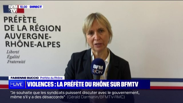 Violences lors du 1er-mai à Lyon: la préfète du Rhône évoque 2000 personnes à risque dont 1000 black blocs