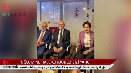 Meral Akşener, 'Kore kalbi' yapmaya çalıştı: Oğlum ne hale koydunuz bizi yahu