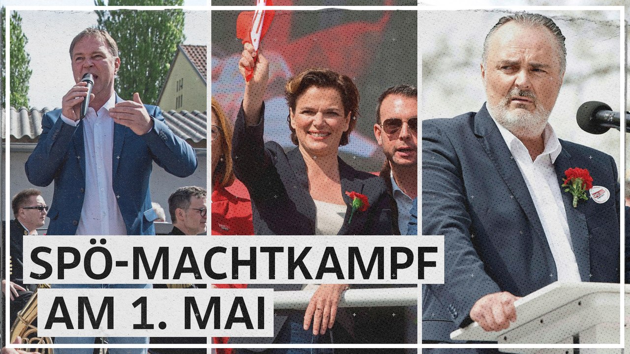SPÖ-Machtkampf am Tag der Arbeit