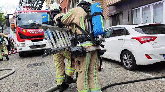 Un appartement d’Evere inhabitable après un incendie