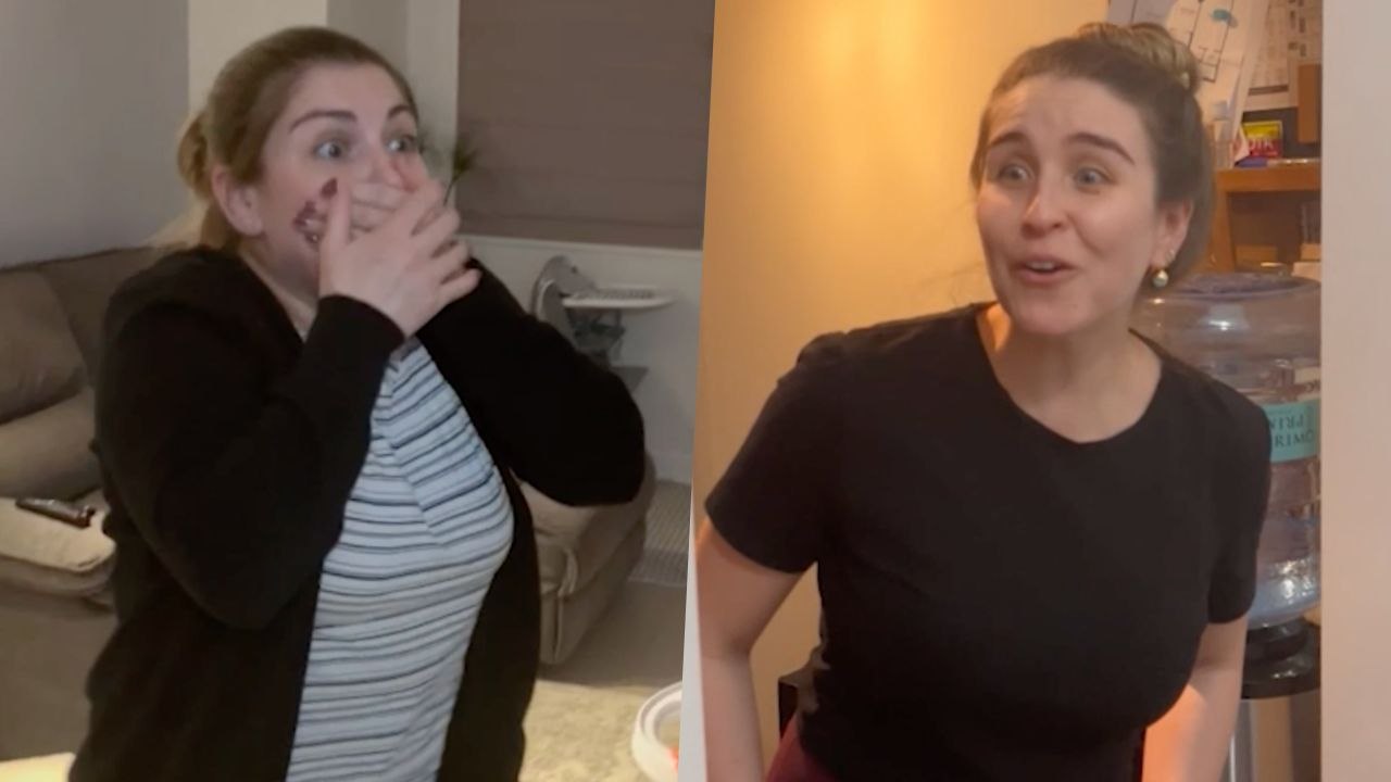 Girl Finally Surprises Sisters In New York To Fulfill 22-Year Dream | Happily TV