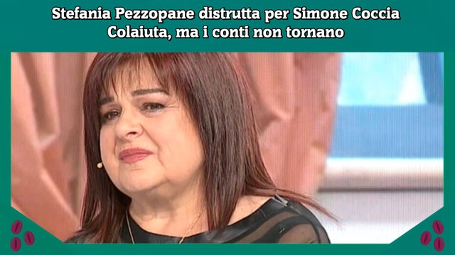 Stefania Pezzopane distrutta per Simone Coccia Colaiuta, ma i conti non tornano