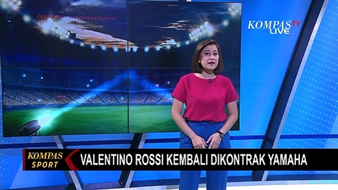 Legenda Balap MotoGP, Valentino Rossi Kembali Dikontrak Yamaha Jadi Duta Merek!