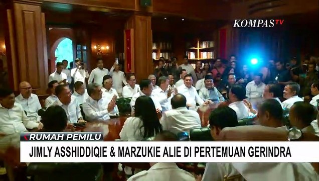 Marzuki Alie dan Jimly Asshiddiqie di Pertemuan Prabowo-Wiranto, Sinyal Gabung ke Gerindra?