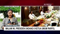 Presiden Jokowi Undang 6 Ketua Umum Partai Politik di Istana Merdeka