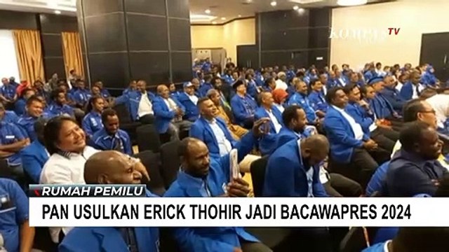 Usulkan Nama Erick Thohir Jadi Bacawapres 2024, PAN: Beliau Sosok yang Tepat!