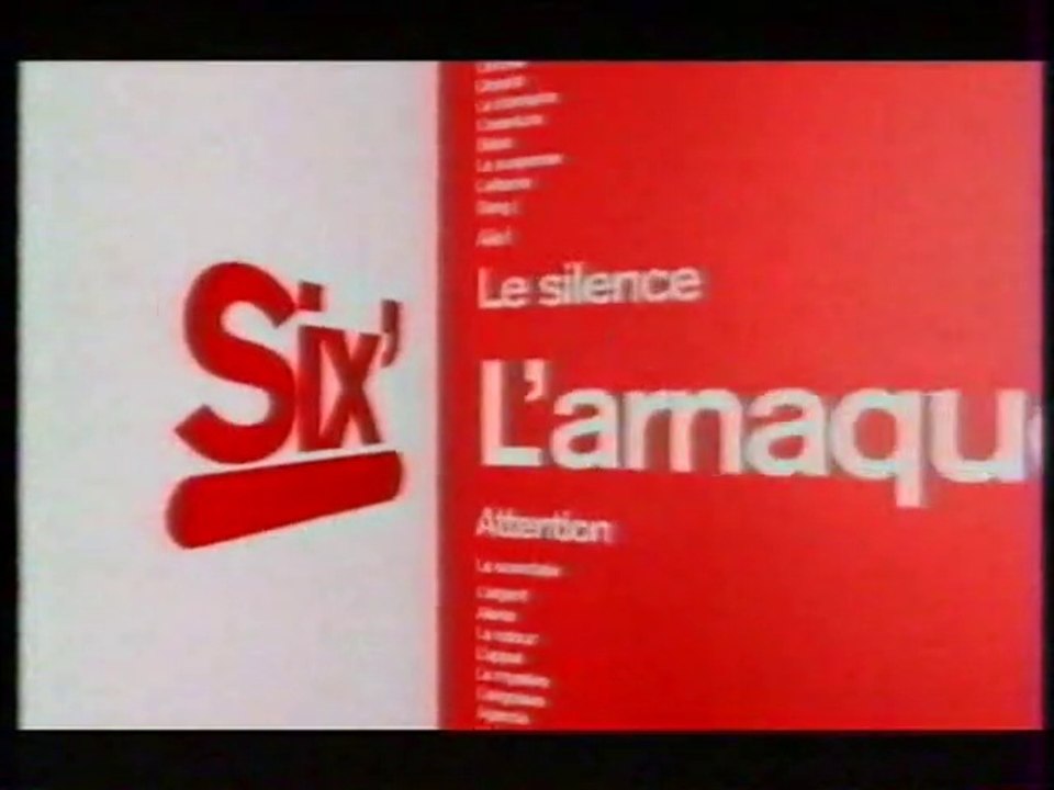 M6 - 6 Juin 2009 - Programmes courts, pubs, "Turbo" (Dominique Chapatte), teasers, météo, JT "Six"