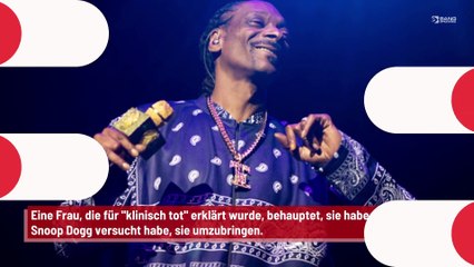 "Klinisch tot" erklärte Frau: Sie hat gesehen, wie Snoop Dogg sie töten wollte