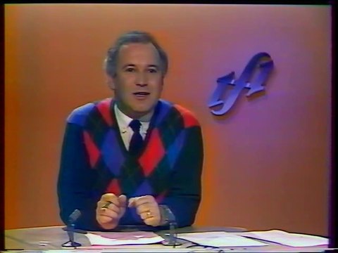 TF1 - 4 Avril 1984 - Fin magazine ONISEP, début JT Infos-Jeunes (Claude Pierrard)