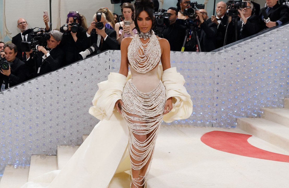 Kim Kardashian: 66.000 Perlen bei der Met-Gala