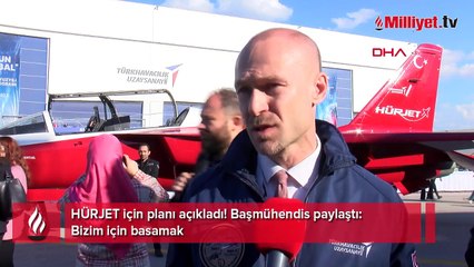 HÜRJET için planı açıkladı! Başmühendis paylaştı: Bizim için basamak
