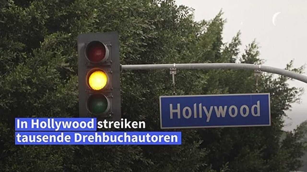 Hollywood: Tausende Drehbuchautoren treten in den Streik