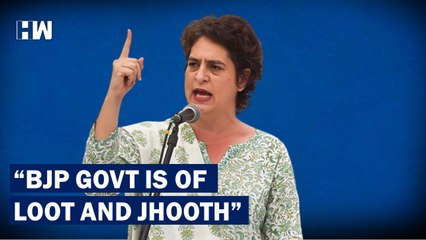 Priyanka Gandhi Mounts Attack On BJP Govt of Karnataka, Calls It "Loot and Jhooth Ki Sarkar"