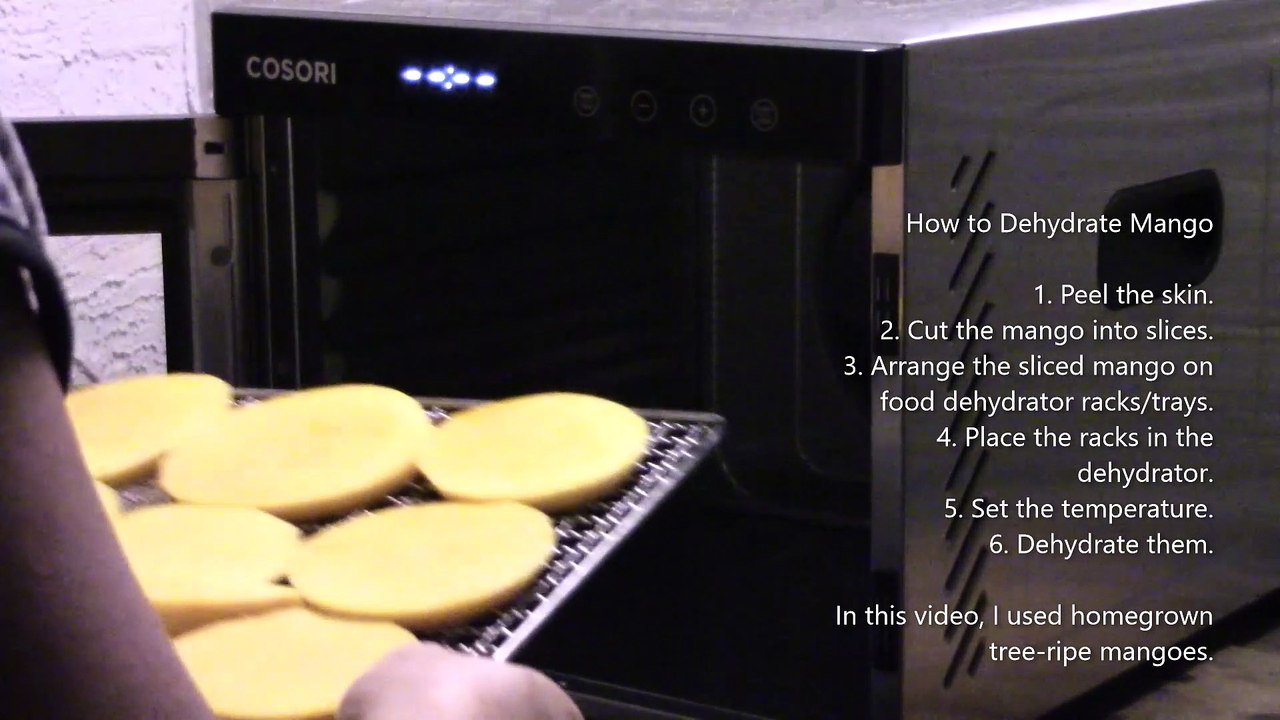 How to Dehydrate Mango at Home